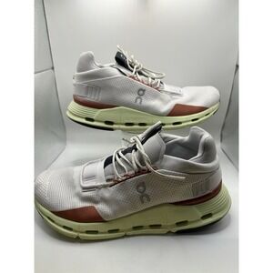 On Cloudnova White Lime Men's‎ 9.5